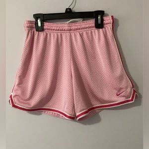 pink Nike shorts